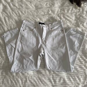 Banana Republic White Jeans